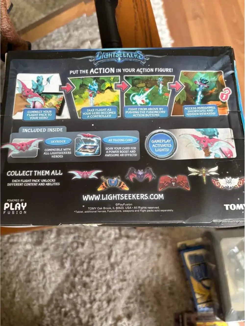 Lightseekers Awakening Skyrider Storm Order Flight Pack AR Toy